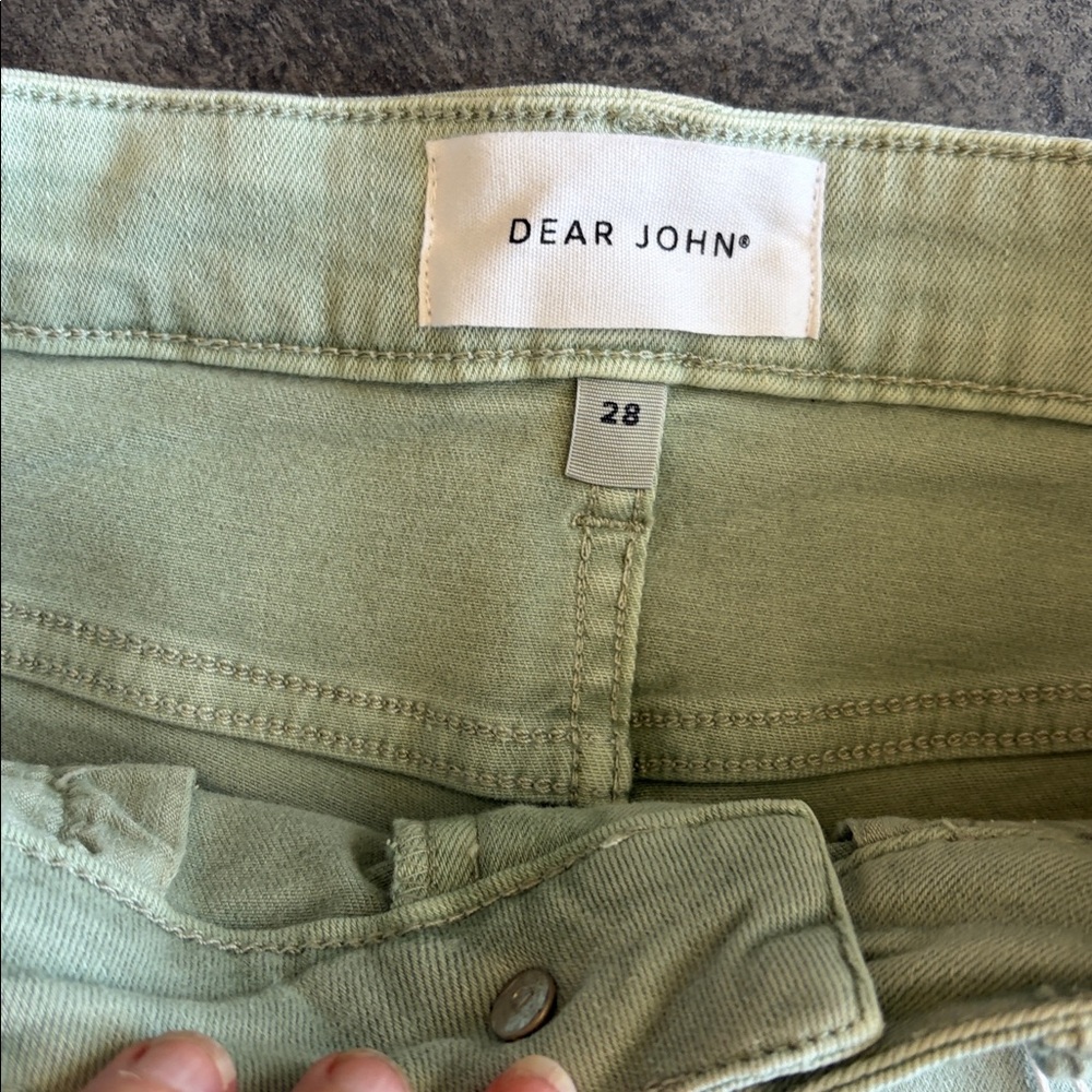 NWT - Dear John Julian Shirts in Cucumber - Picture 4 of 8